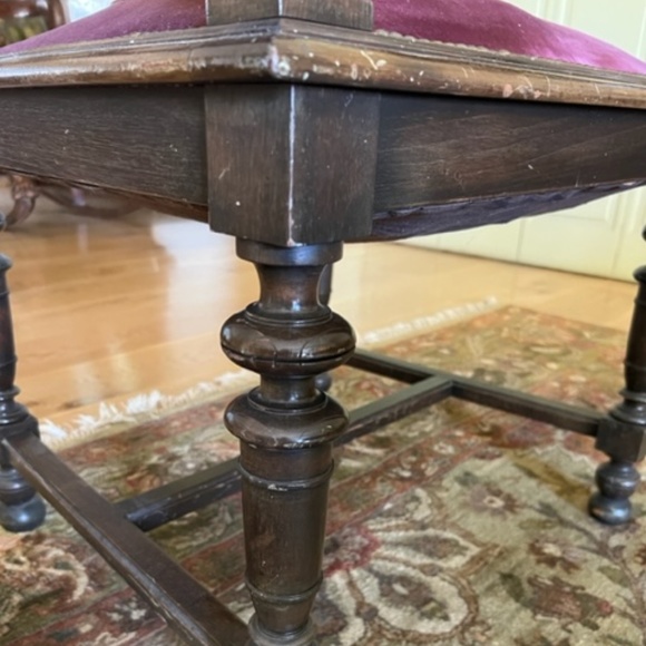 Throne Victorian armchair - Picture 2 of 7